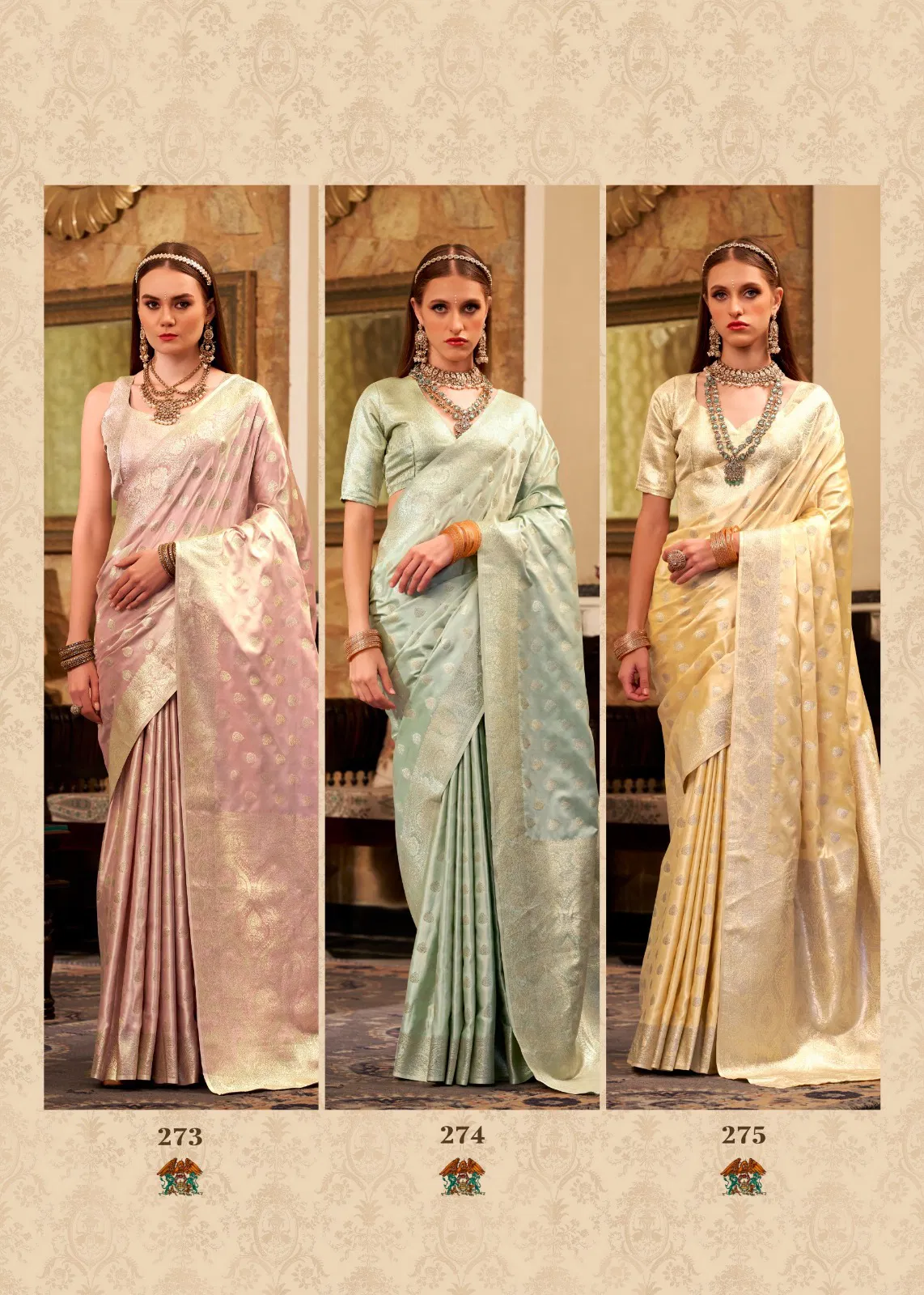 Shella Gold By Rajpath Soft Sattin Silk Saree Wholesale Clothing Suppliers In India